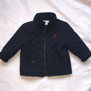 Ralph Lauren Baby Boy Quilted Zip Jacket